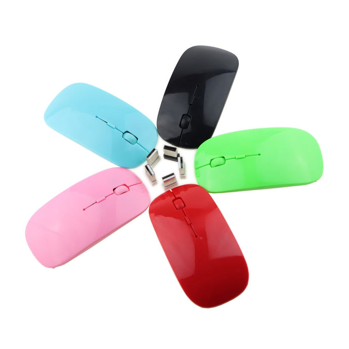 Noiseless USB Optical Wireless Mouse 2.4G Receiver 3 Adjustable DPI 800/1200/1600 Mouse