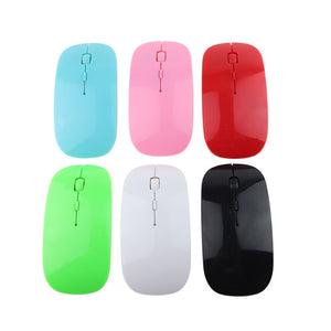 Noiseless USB Optical Wireless Mouse 2.4G Receiver 3 Adjustable DPI 800/1200/1600 Mouse